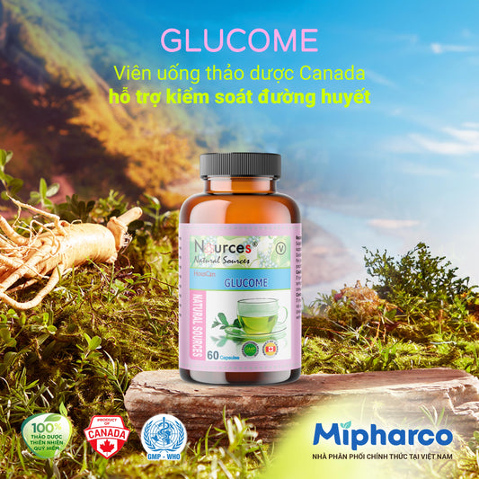 GlucoMe – Viên uống thảo dược Canada hỗ trợ kiểm soát đường huyết.